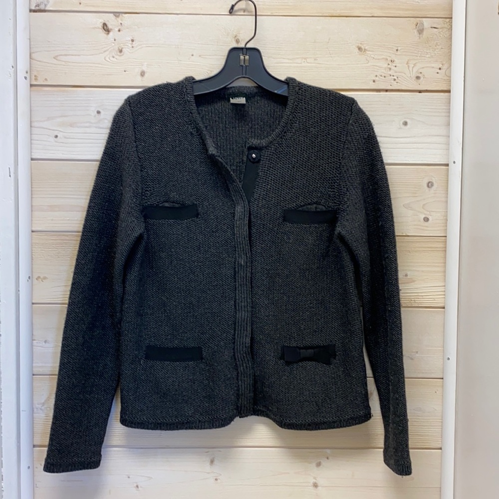 J. Crew 100% Wool Cardigan
